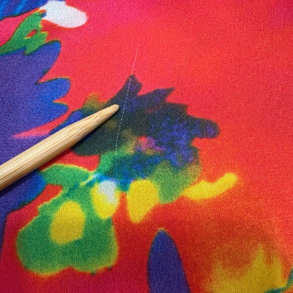 NWT Manish Vaid Colorful Romper Size S Roll Tab Long Sleeve Beaded Embellished - Picture 14 of 16